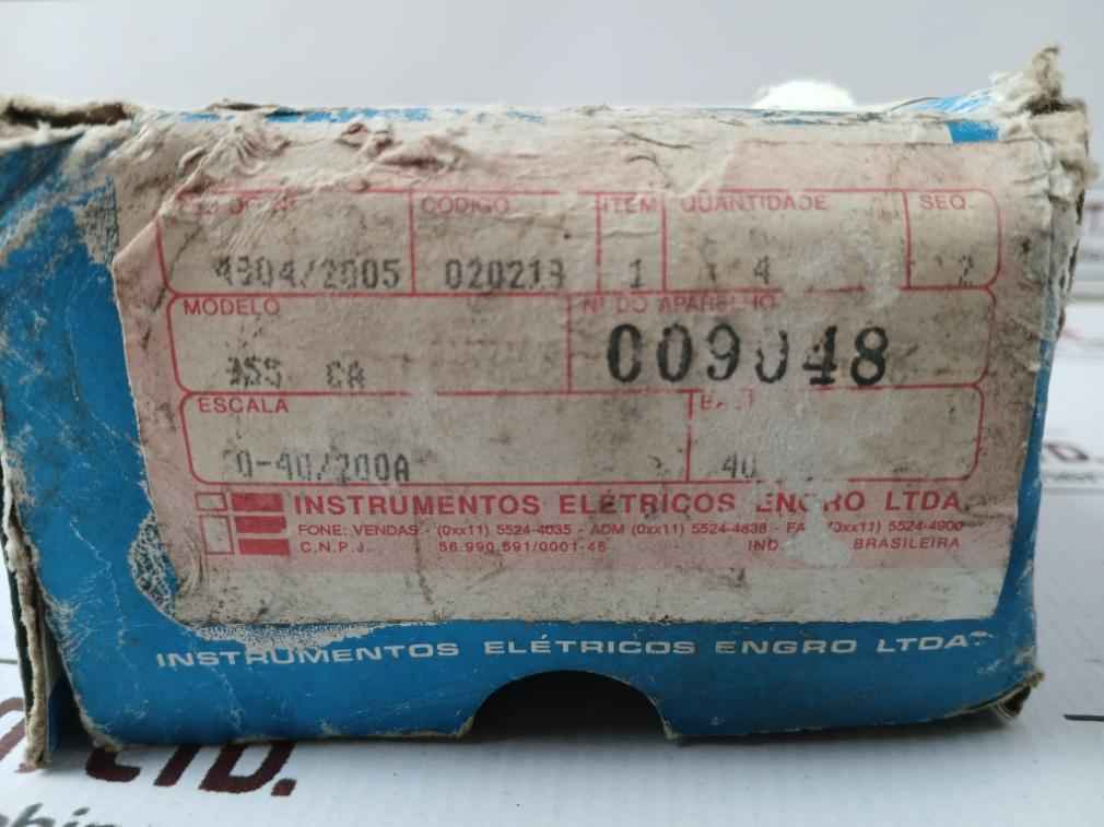 Instrumentos Eletricos Engro 355 Dc Amperemeter 0-40A