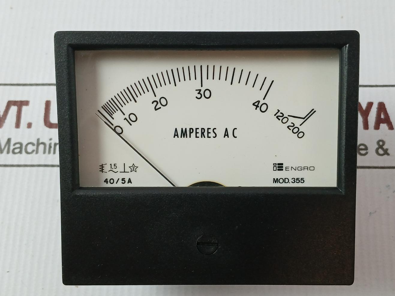 Instrumentos Eletricos Engro 355 Dc Amperemeter 0-40A