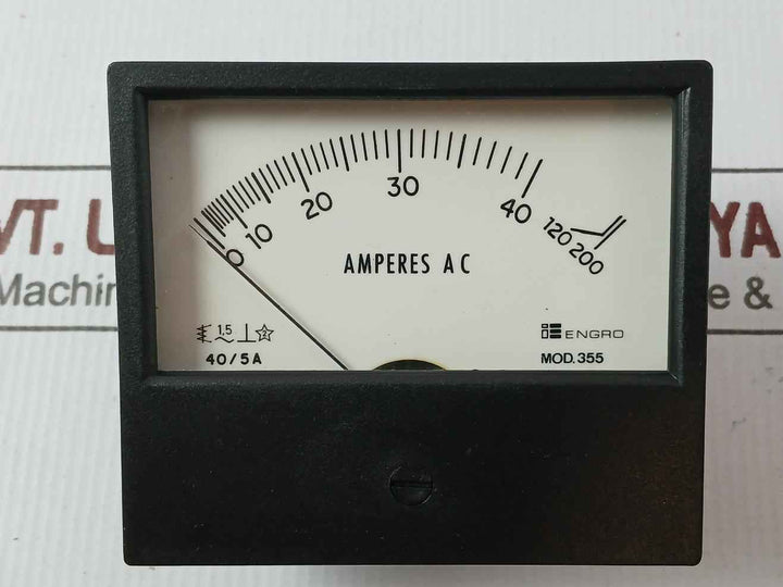 Instrumentos Eletricos Engro 355 Dc Amperemeter 0-40A