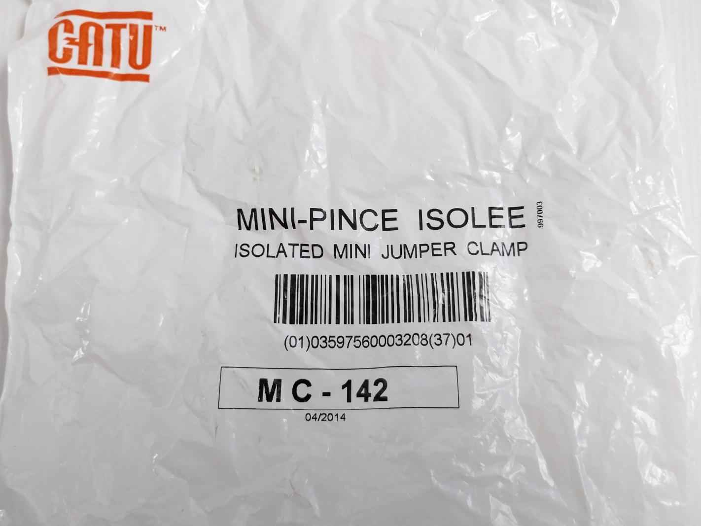 Insulated Micro-clamps For Lv Shunts Mc-142 Catu