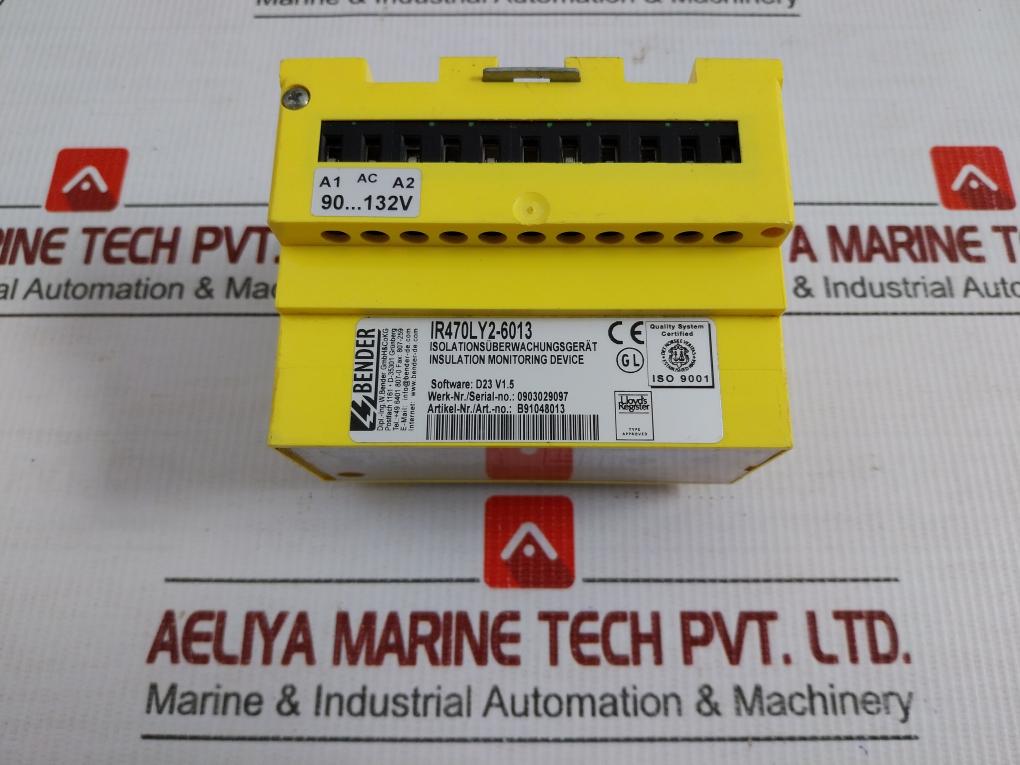 Insulation Monitoring Device Ac90-132V Bender Ir470Ly2-6013
