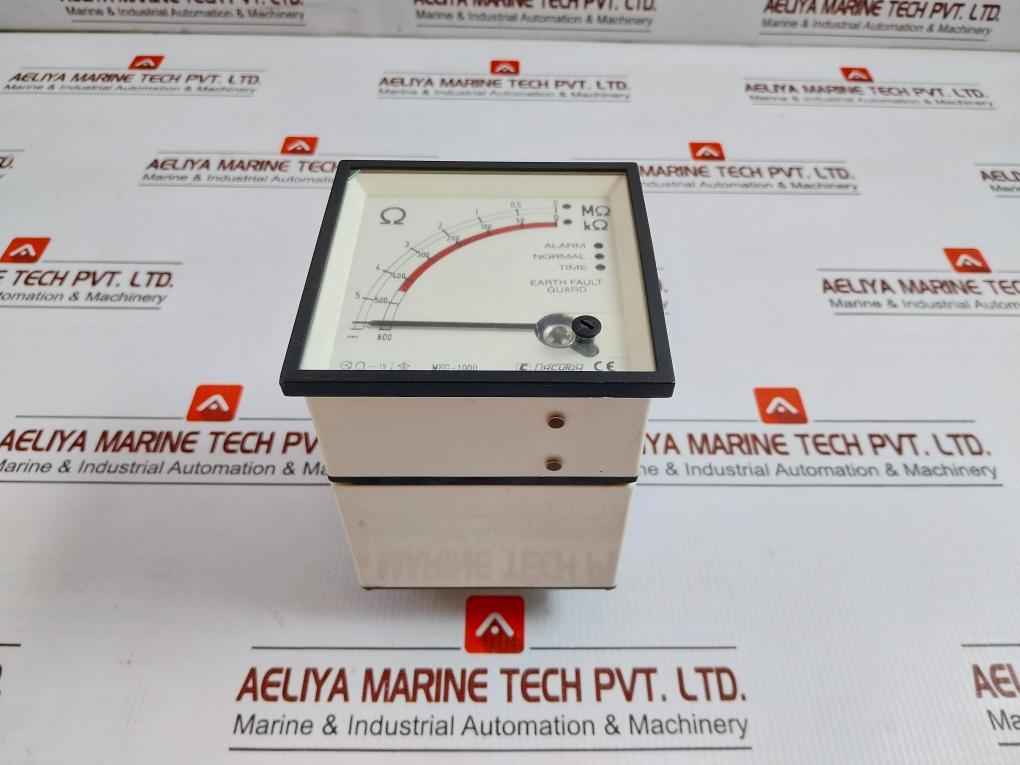 Insulation Resistance Meter 0 To 600 KΩ/0 To 5 MΩ Circutor Meg-1000