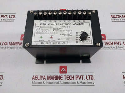 Insulation Resistance Monitor Ac200-230V/50-60Hz Toyo Keiki Is-3