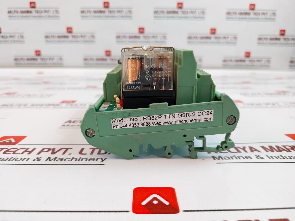 Intech Rb82P Ttn G2R-2 Dc24 Relay, Rcpl 17-15