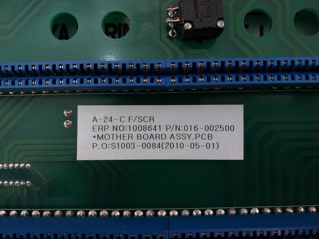 Integrated Power System 016-002500 Ac Generator Control Motherboard