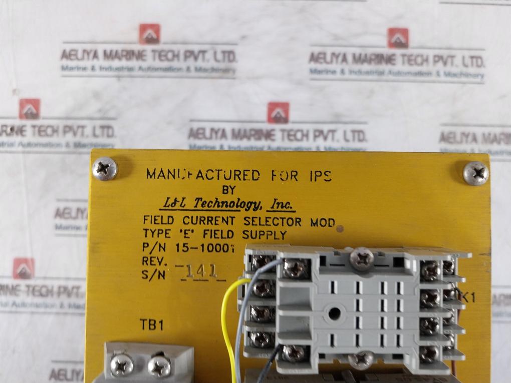 Integrated Power Systems 016-006946 Type ‘E’ Field Supply 016-006887/15-10001