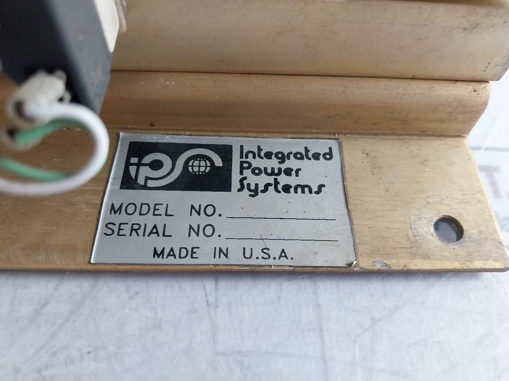 Integrated Power Systems 016-006946 Type ‘E’ Field Supply 016-006887/15-10001