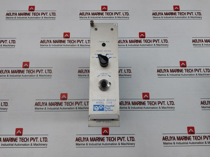 Integrated Power Systems Generator Control Rack Module 1981