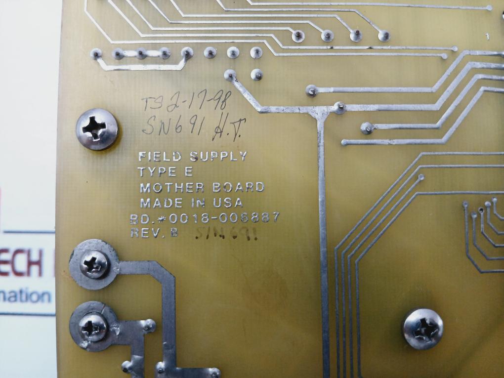 Integrated Power Systems Mother Board 0018-006887 Rev B