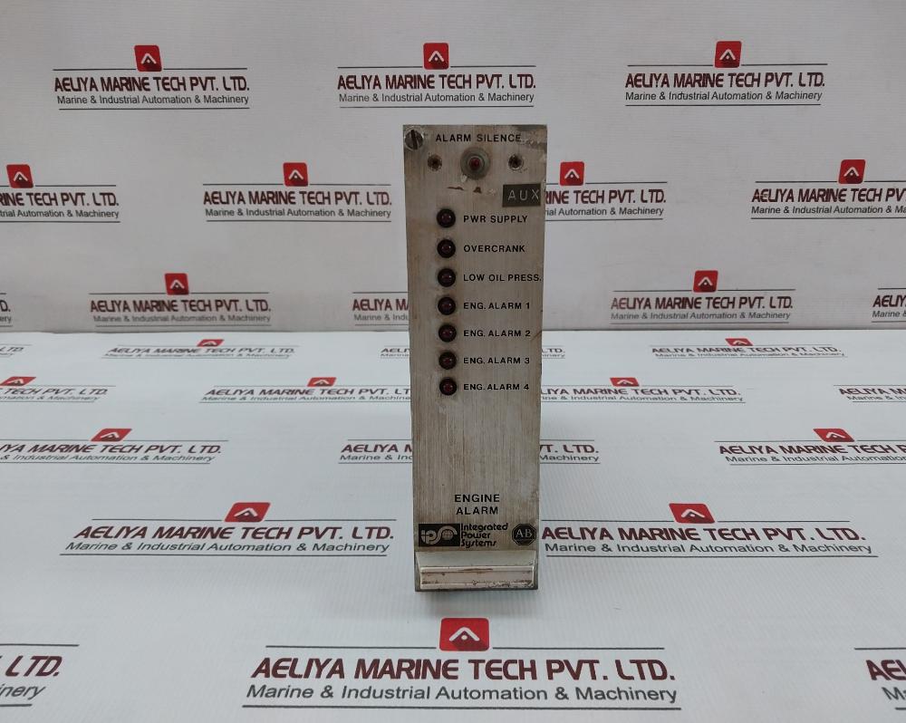 Integrated Power Systems 017-002641 Engine Alarm Module 016-002640 Rev A