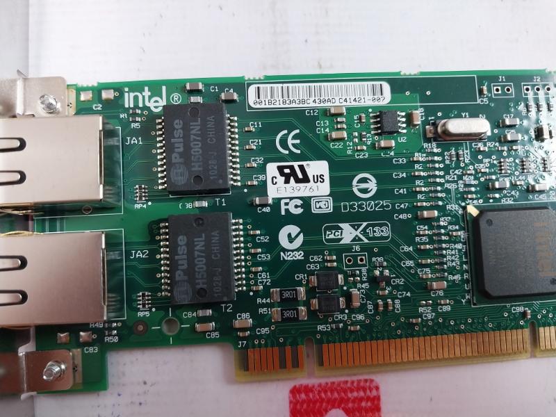 Intel C41421-007 Pro/1000 Mt Dual Port Ethernet Adapter Pwla8492mt 001b2183a3bc