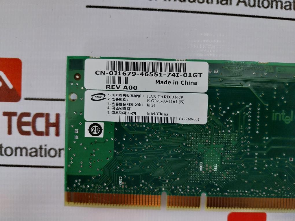 Intel C49769-002 Lan Card: J1679