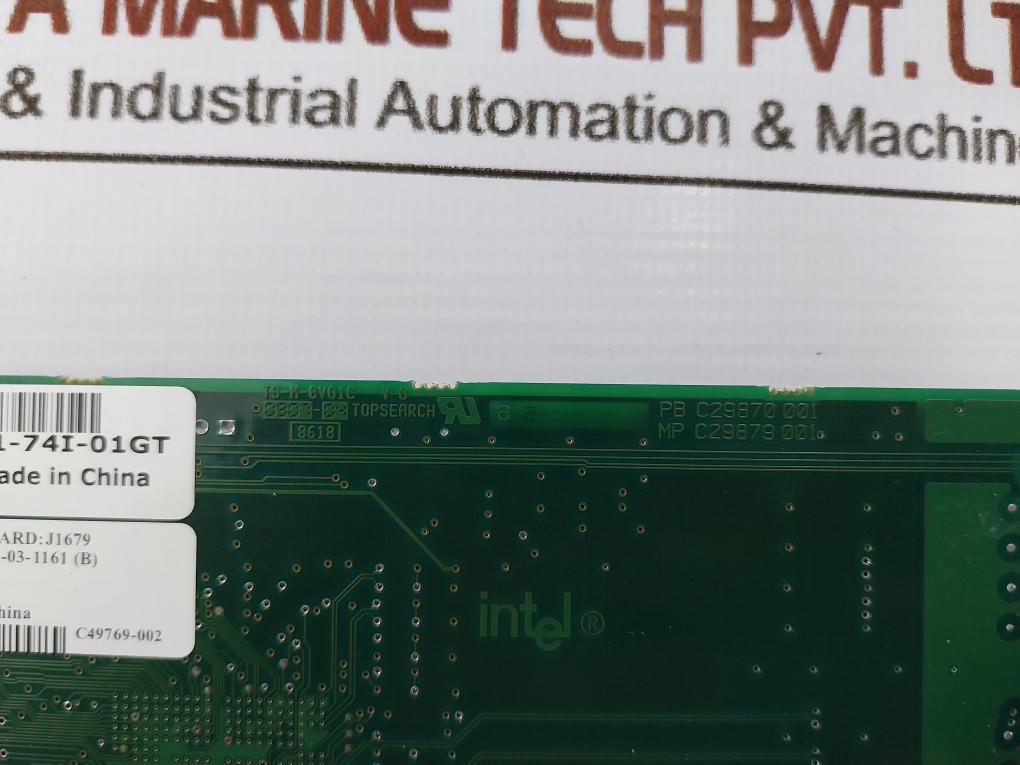 Intel C49769-002 Lan Card: J1679