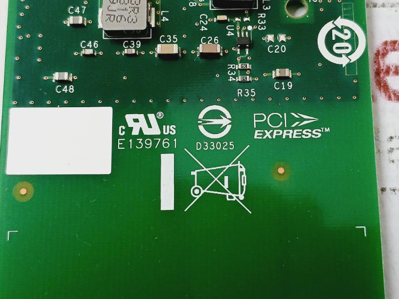 Intel C93606-002 Dual Port Server Adapter My-01P8D1-12402-393-01Xn-a01, 1298Mr