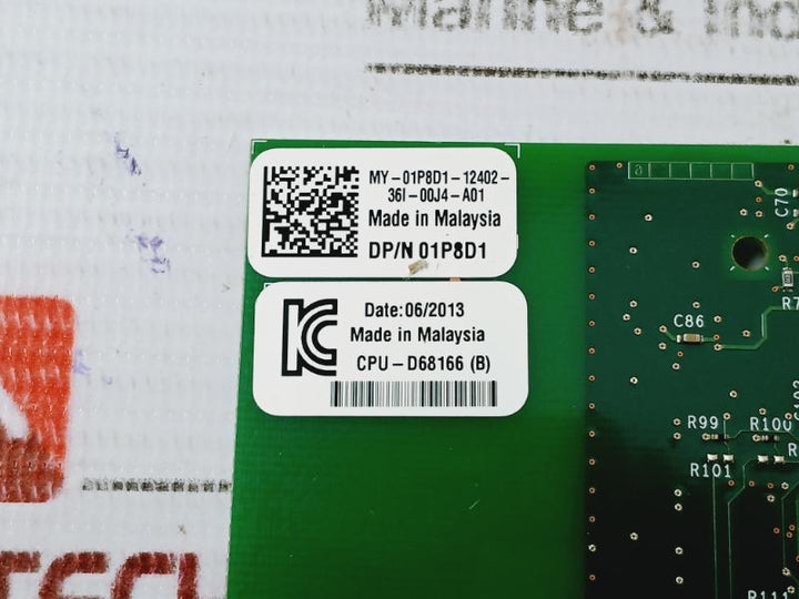 Intel Cpu-d68166 (B) Dual-port Server Adaptor C93606-002, Pb G18754-001