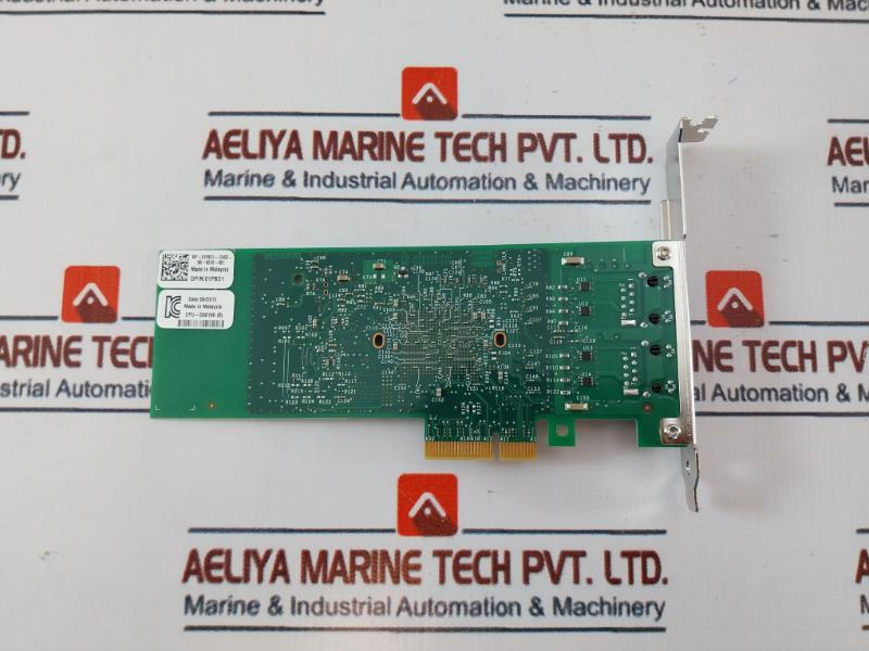 Intel Cpu-d68166 (B) Dual Port Gigabit Ethernet Network Adapter Card C93606-002