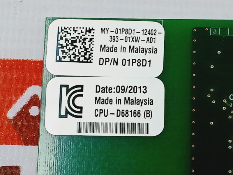 Intel Cpu-d68166 (B) Dual Port Server Adapter C93606-002 D33025