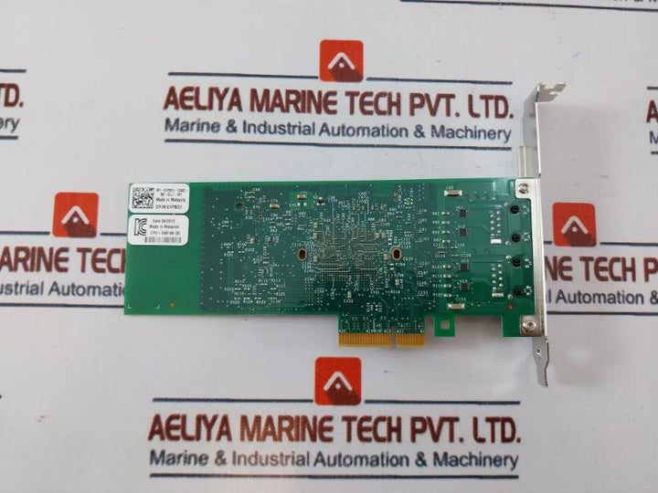 Intel Cpu-d68166 (B) Dual Port Server Adapter C93606-002 Intel Pro