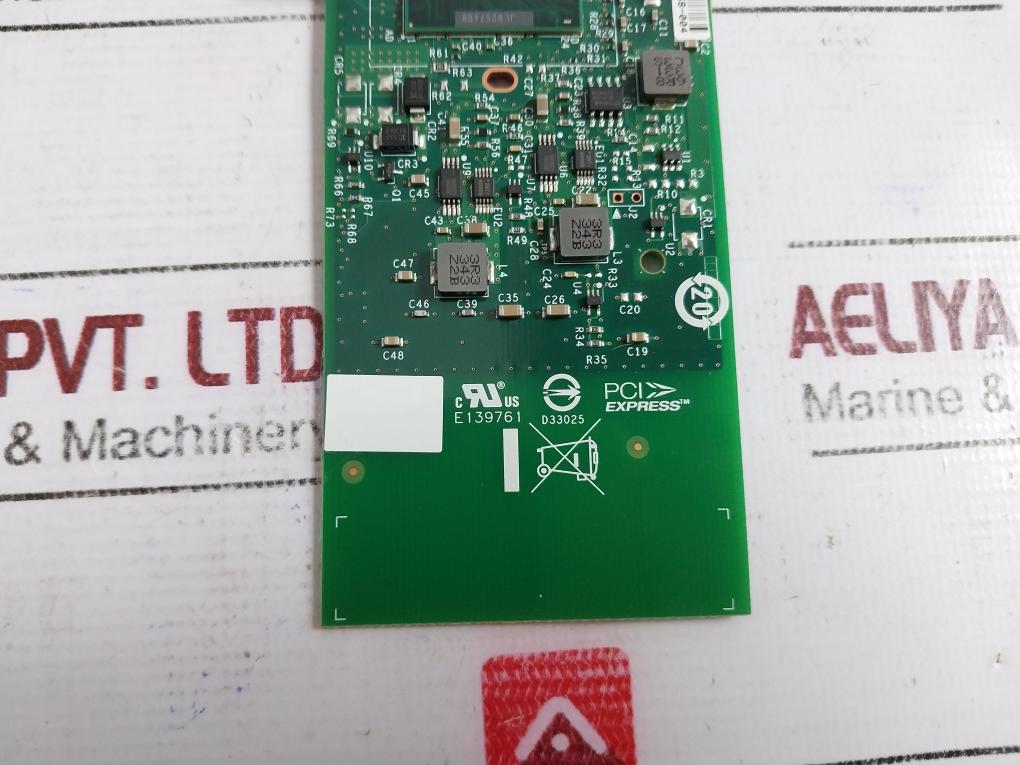 Intel Cpu-d68166 (B) Dual Port Server Adapter Network Card C93606-002