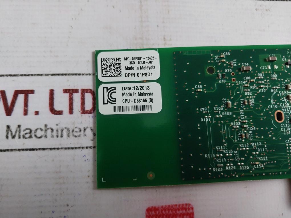 Intel Cpu-d68166 (B) Dual Port Server Adapter Network Card C93606-002