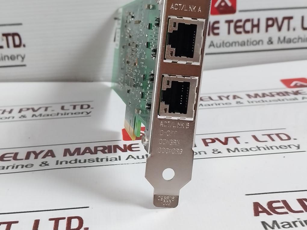Intel Cpu-d68166 (B) Dual Port Server Adapter Network Card C93606-002