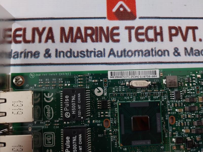 Intel Cpu-d68166 (B) Dual Port Server Adapter Pcb C93606-002