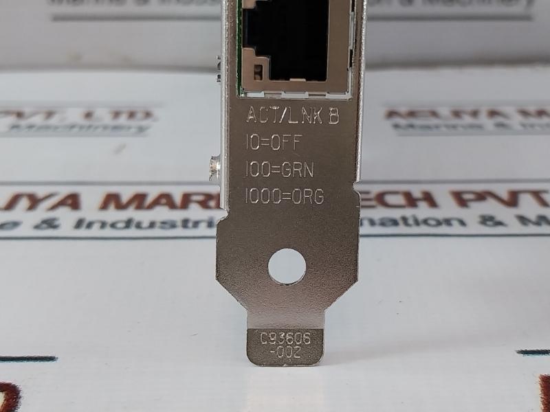 Intel Cpu-d68166 (B) Dual Port Server Adapter Pcb C93606-002