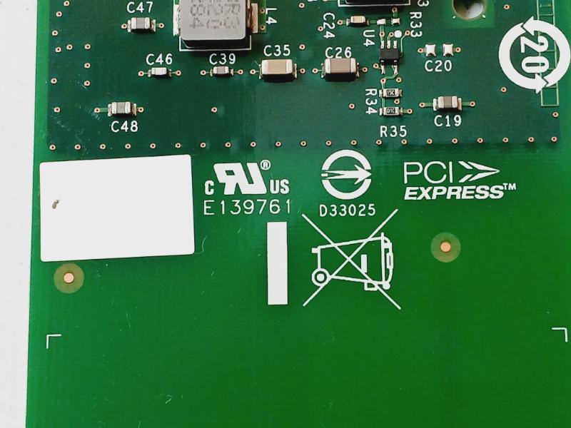 Intel Cpu-d68166 (B) Gigabit Ethernet Dual Port Server Adapter Dp/N 018D1 D73276-001