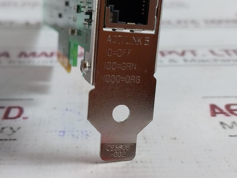 Intel Cpu-d68166 (B) Network Board Gigabit Dual Port Server Adapter C93606-002