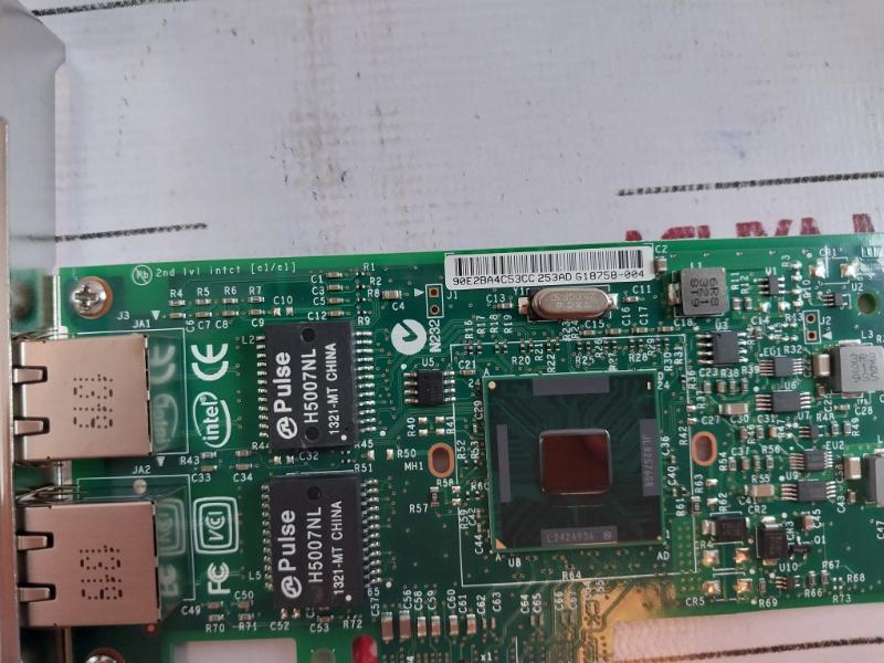 Intel Cpu-d68166 (B) Pci Express Dp/n 01p8d1 C93606-002 Network Board 1298mr