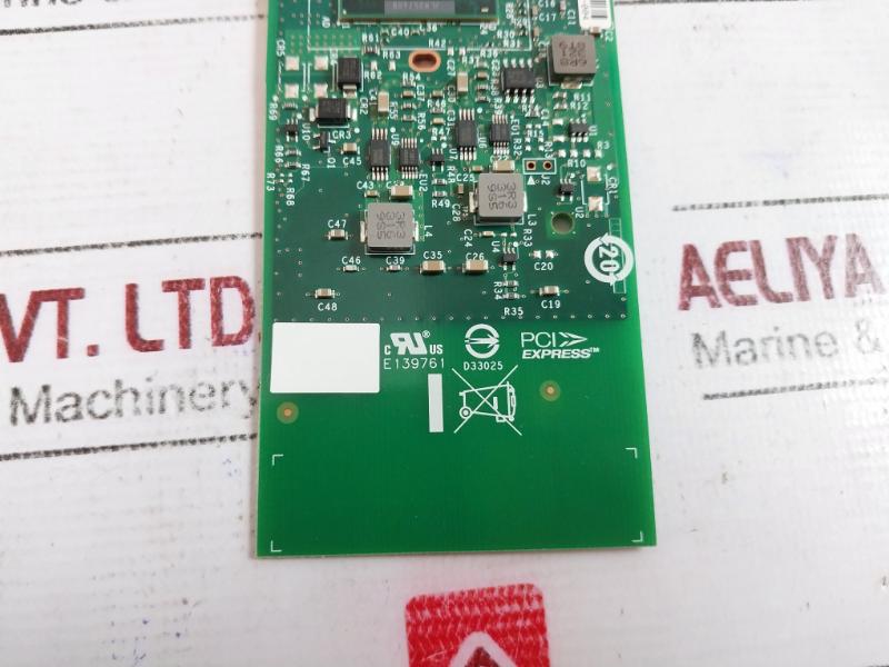 Intel Cpu-d68166 (B) Pci Express Dp/n 01p8d1 C93606-002 Network Board 1298mr