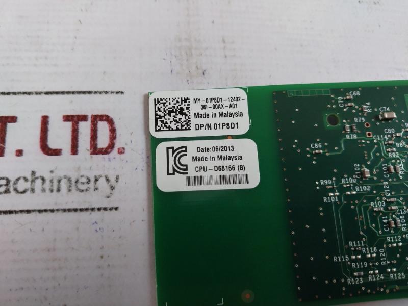 Intel Cpu-d68166 (B) Pci Express Dp/n 01p8d1 C93606-002 Network Board 1298mr