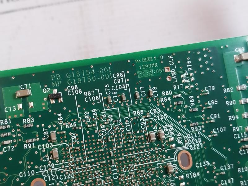 Intel Cpu-d68166 (B) Pci Express Dp/n 01p8d1 C93606-002 Network Board 1298mr