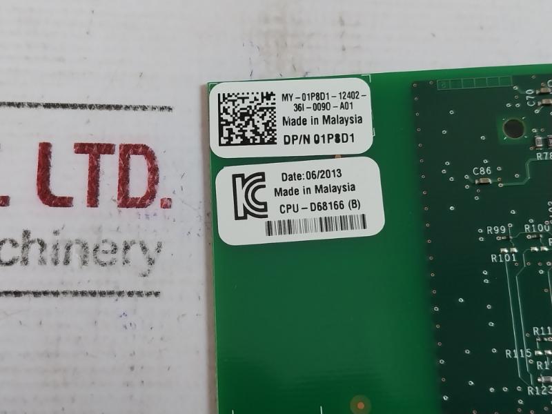 Intel Cpu-d68166 (B) Pci Express Processor C93606-002 Network Board D33025
