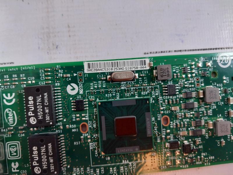 Intel Cpu-d68166 (B) Pci Express Processor C93606-002 Network Board D33025