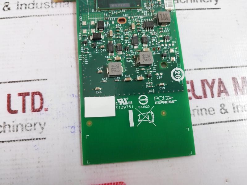 Intel Cpu-d68166 (B) Pci Express Processor C93606-002 Network Board D33025