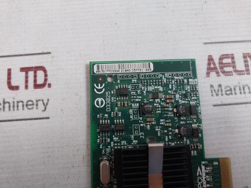 Intel D33025 Dual Port Pci-e Lan Network Card 0015177D3334 C57721-005