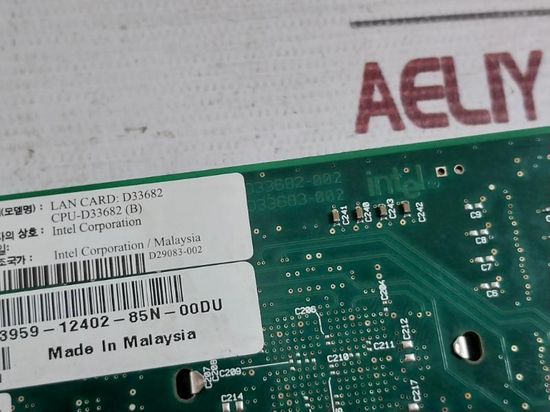 Intel D33025 Dual Port Pci-e Lan Network Card 0015177D3334 C57721-005