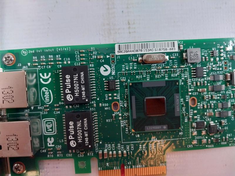 Intel G18758-003 Dual-port Pcie Gigabit Network Card C93606-002 Mp G18756-001