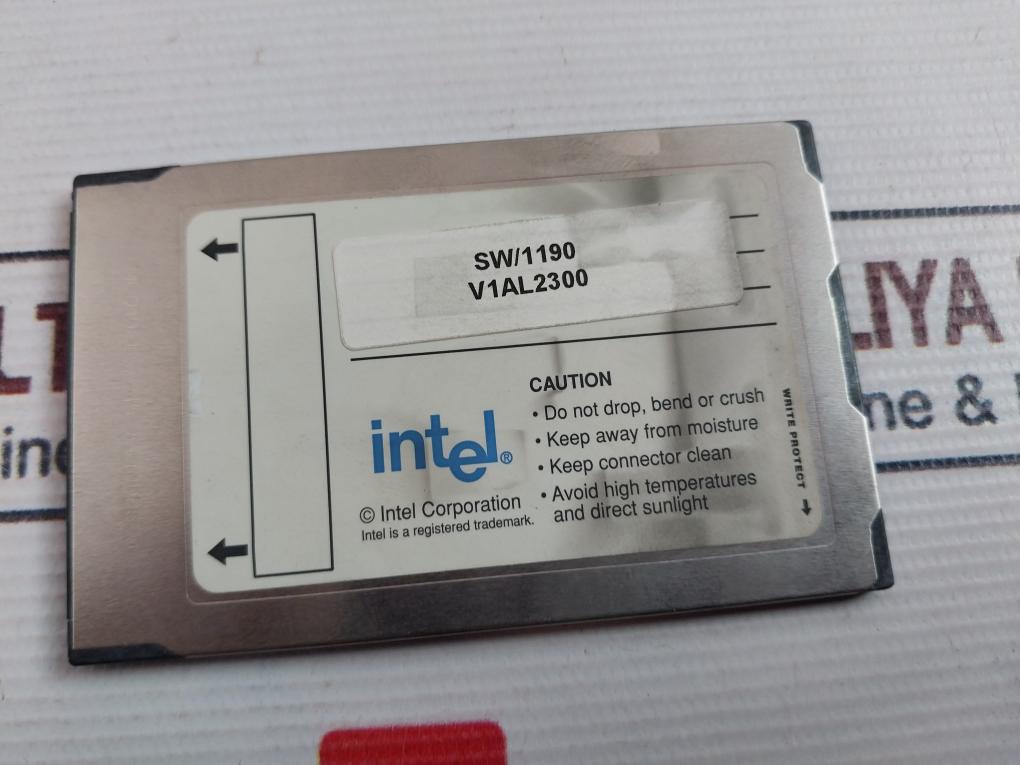 Intel Imc010Flsa-15 10 Mbyte Flash Memory Card