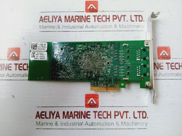 Intel Mp G18756-001 Dual Port Gigabit Ethernet Network Card G25021 02 Pl9 D33025