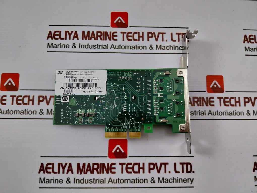 Intel Pro D33682 Networking Component Lan Card