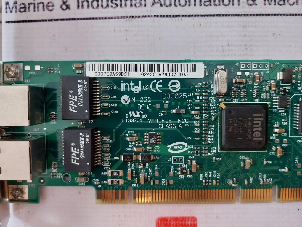Intel Pwla8492Mt Ethernet Modules Pro/1000 Mt Dual Port Server Adapter