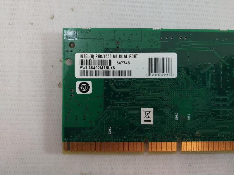 Intel Pwla8492Mtblk5 Pcb For Dual Port Server Adapter E139761 D33025