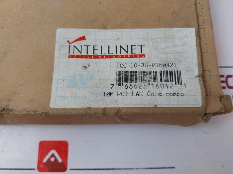 Intellinet ICC-IO-36-P160421 Ethernet Adapter 10M PCI LAN Card Combo