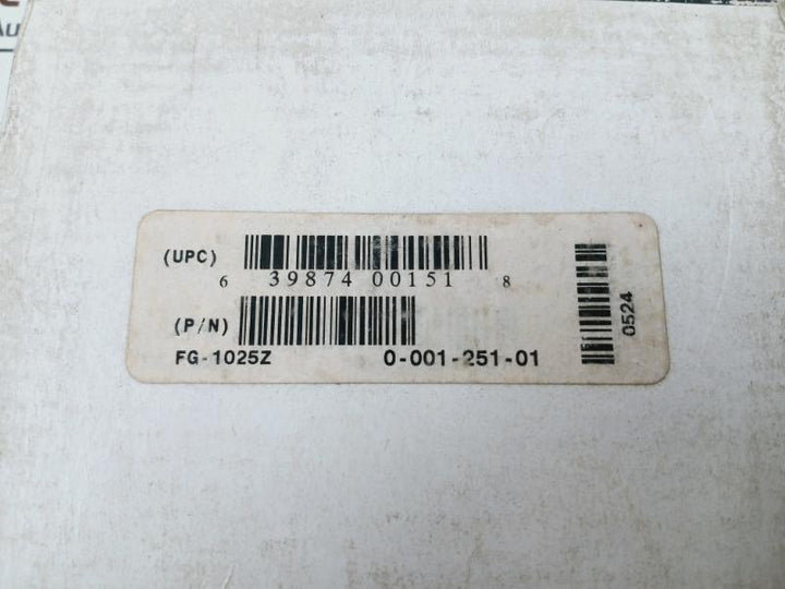 Intellisense Fg-1025Z Glassbreak Detector 0-001-251-01