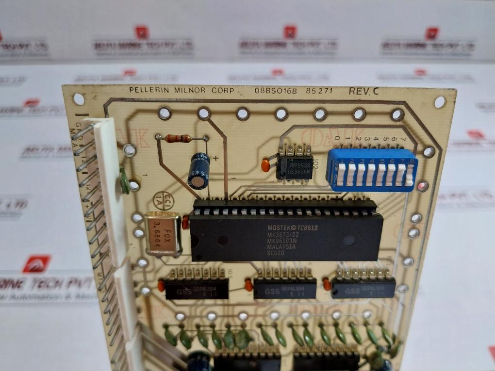 Interface Board 12Vdc Pellerin Milnor 08Bs016B Revision C