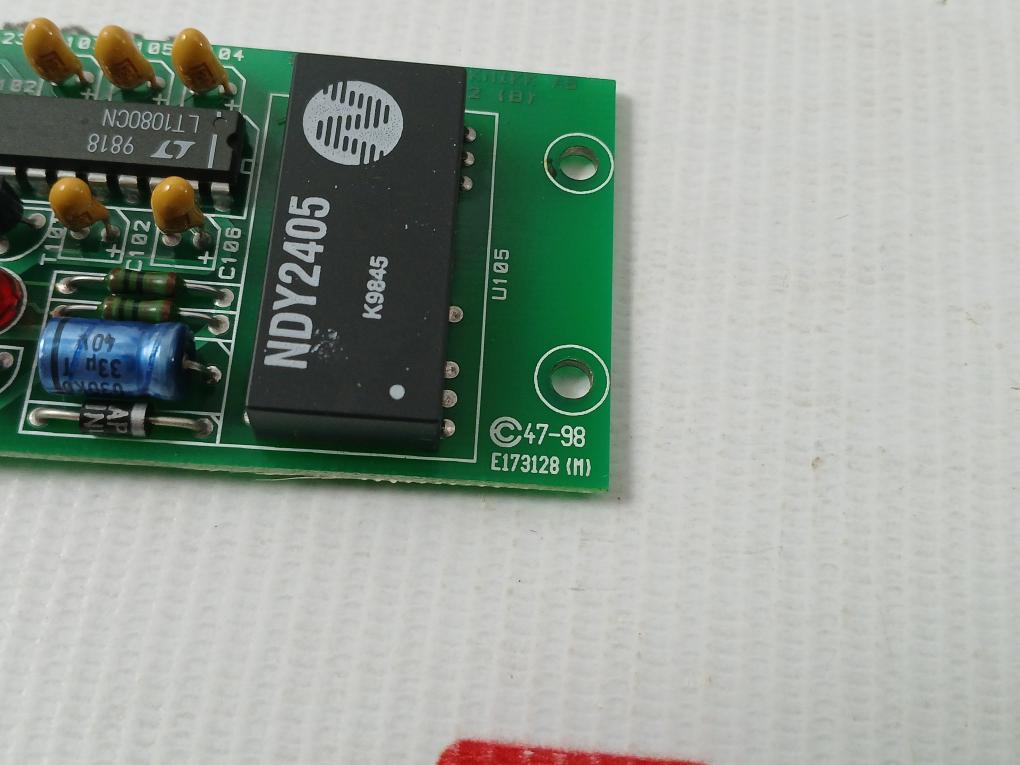Interface Board For Rs 232/ Rs 422 Gnu-88205-2 (B) Scana Servoteknikk