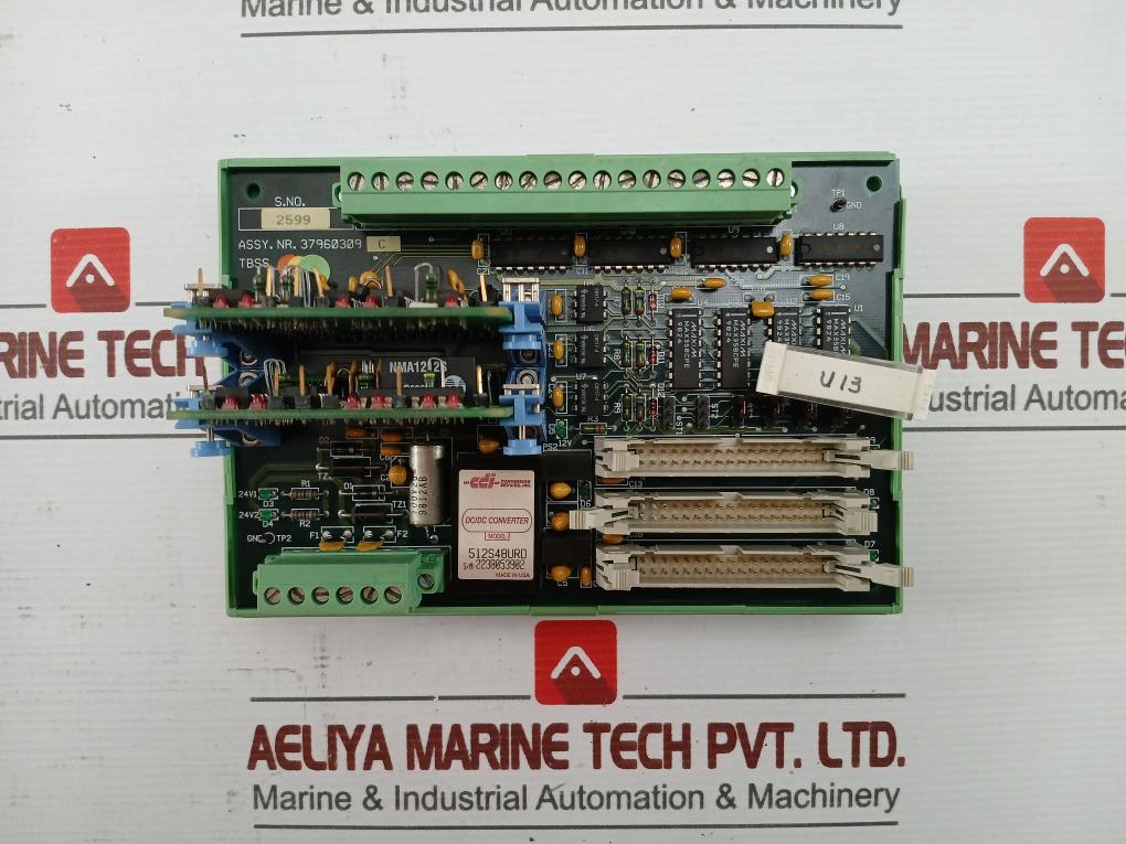 Interface Circuit Board By Brand Simrad Norge Part No: 37960309 C