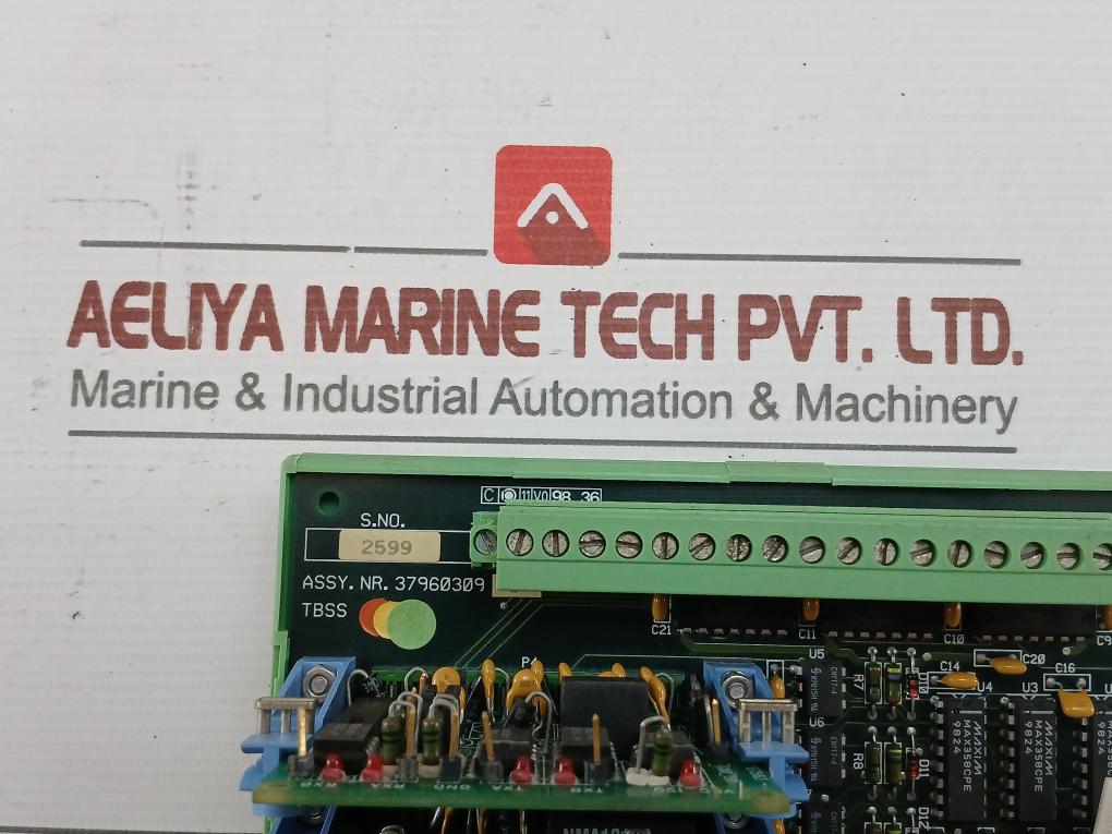 Interface Circuit Board By Brand Simrad Norge Part No: 37960309 C